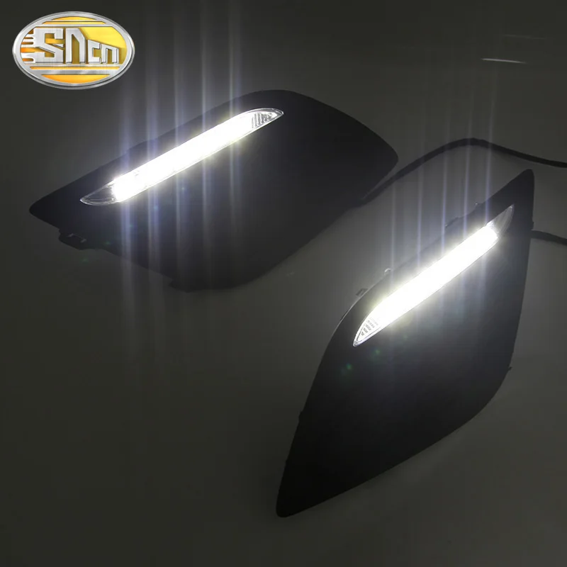 

SNCN LED Daytime Running Light For Volvo XC60 2011 2012 2013 Car Accessories Waterproof ABS 12V DRL Fog Lamp Decoration