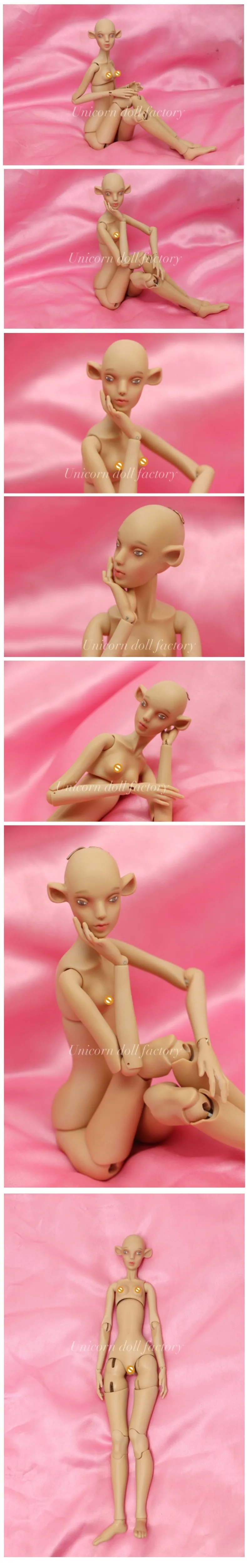 Stenzhorn BJD кукла 1/6 девушка Бори голова демона полузакрытый глаз шарнир Кукла дать глаза