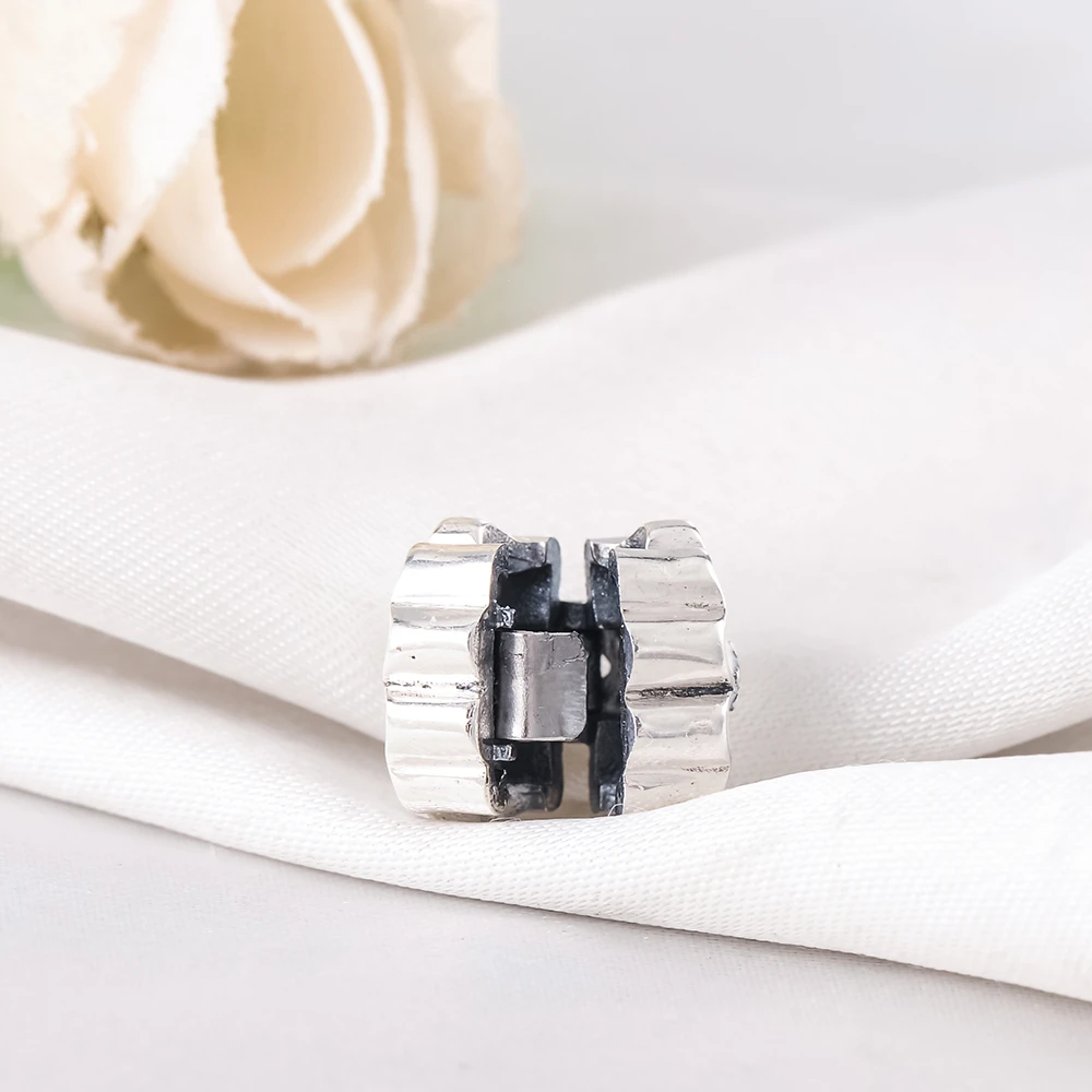 DEVOLOVE высокого качества Настоящее серебро 925 проба белый Первоцвет эмалированная