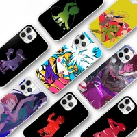 hunter x hunter phone case transparent for iphone 13 11 12 samsung s 9 10 20 pro x xs max xr plus lite clear mobile bag anime