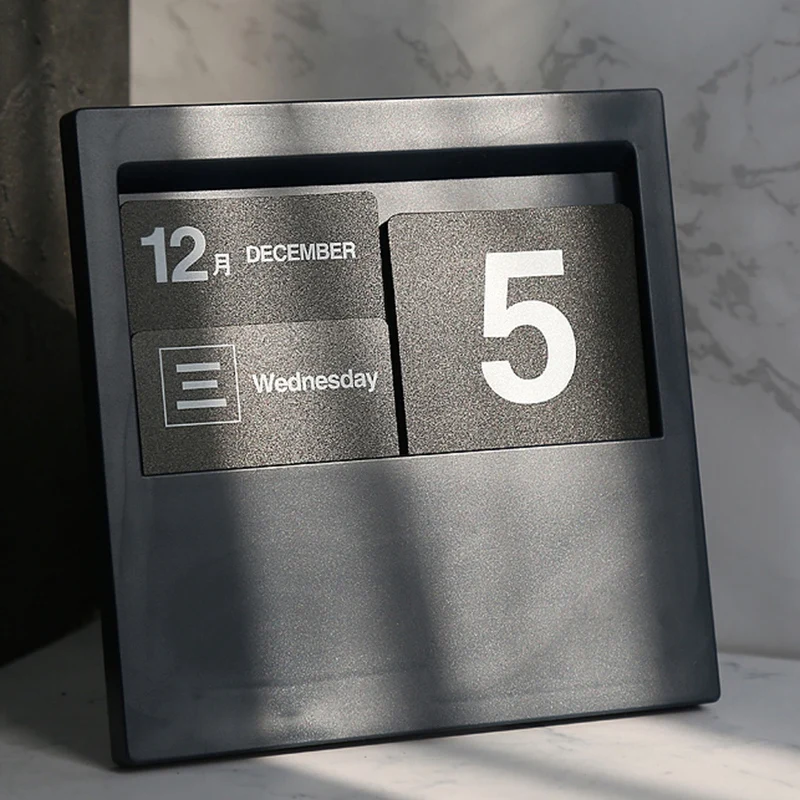 Creative Insert Type Desktop Perpetual Calendar 100 Years Desk Decoration | Канцтовары для офиса и дома