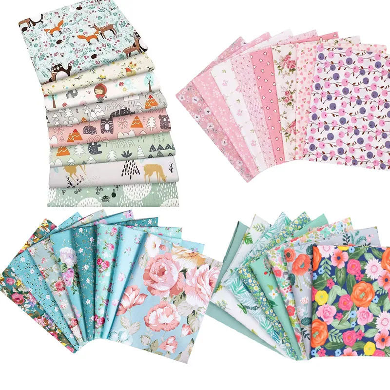 100% хлопок мультяшная хлопковая ткань в стиле пэчворк сделай сам стеганый