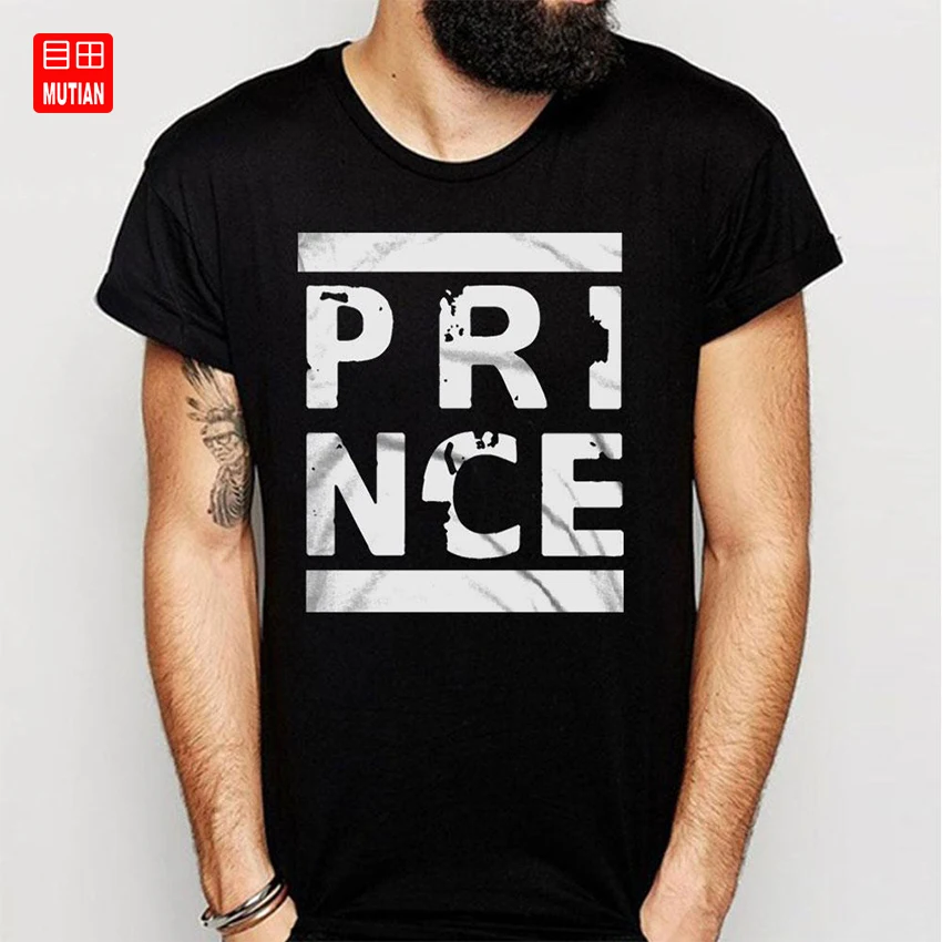 Футболка принц Dmc стиль Рип Роджер Нельсон|Мужские футболки| |