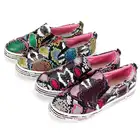 Женские кроссовки-туфли для тенниса, повседневные женские кроссовки под змеиную кожу, модная женская обувь для тренировок