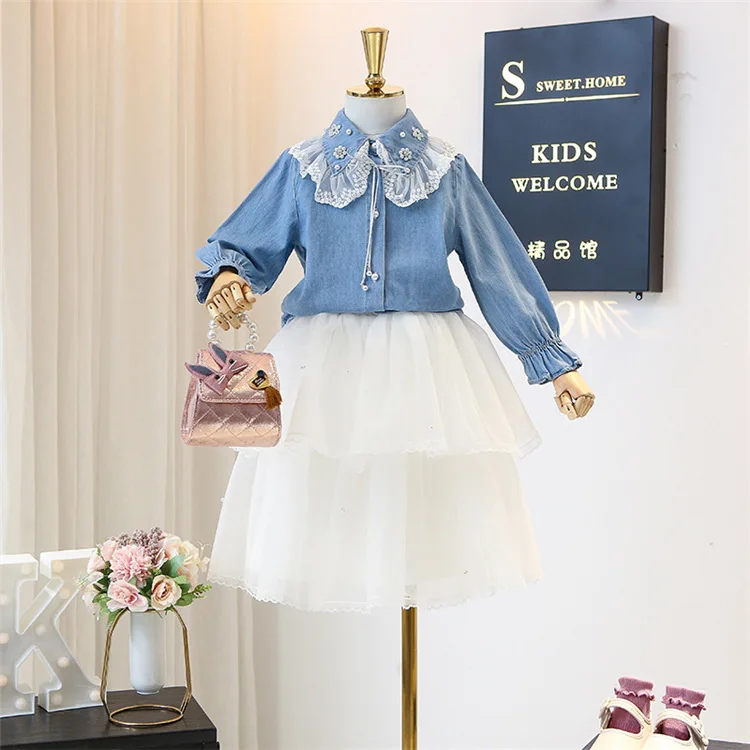 5415 принцессы с кружевом и вышивкой 2020 Новинка весны на пасхальную тему