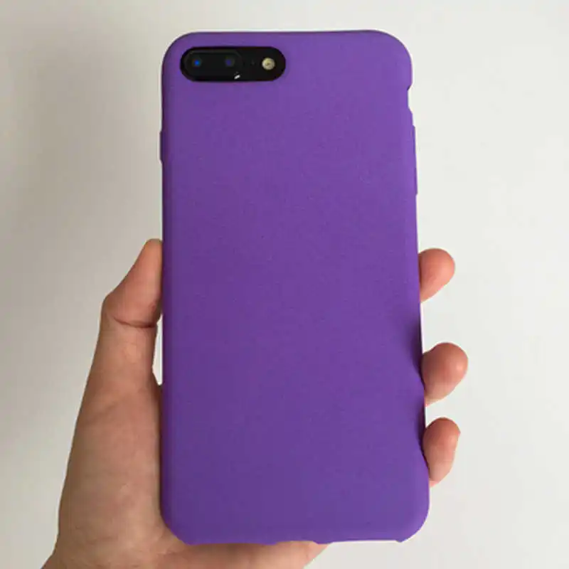 Purple Матовый чехол grit для meizu 16 16x 16xs 16s 16th 15 pro plus lite note 9 8 6 против отпечатков пальцев мягкий ТПУ простой задняя крышка funda - Цвет: Purple
