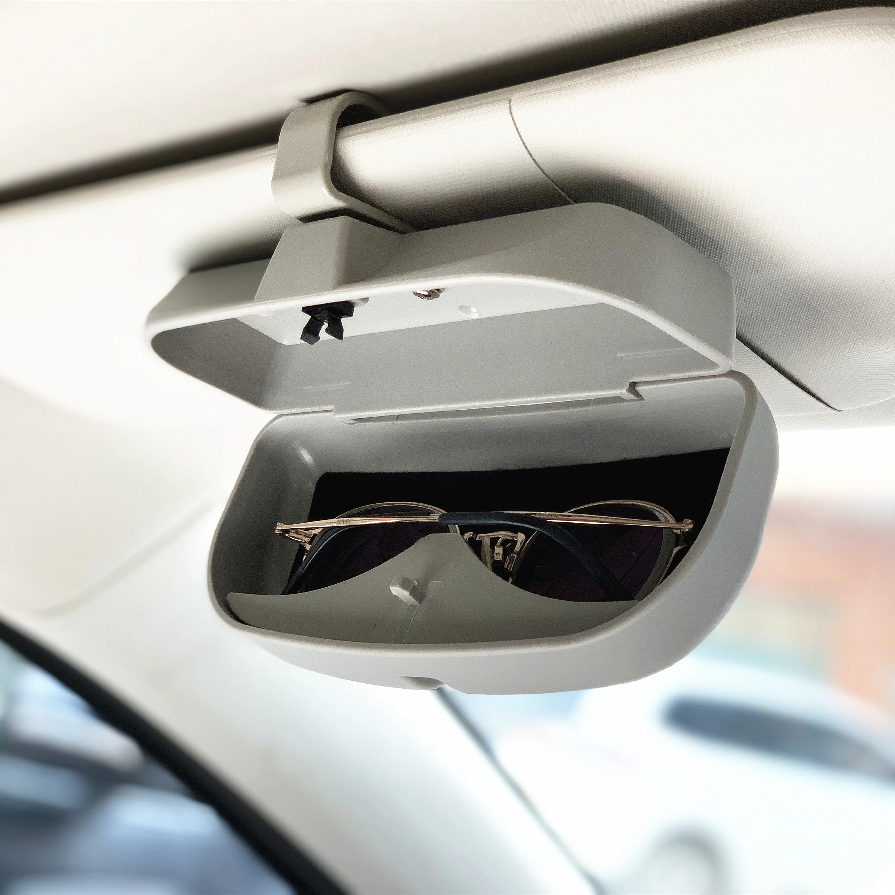 

Car Accessories Sun visor Glasses Case For Honda Brio CLARITY HR-V VEZEL Passport Pilot CR-Z NSX Ridgeline