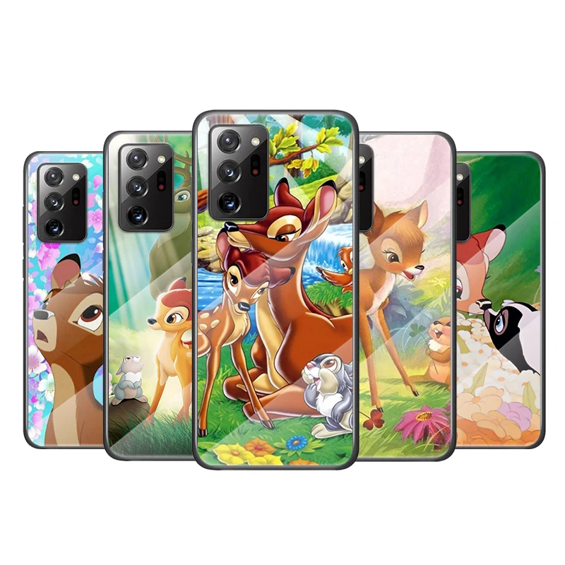 

Disney Bambi For Samsung Note 20 10 9 8 Ultra Lite Plus 5G A70 A50 A40 A30 A20 A10 Tempered Glass Phone Case