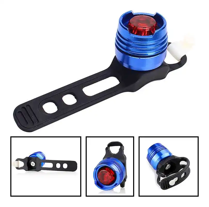 Алюминий велосипед Велоспорт спереди и сзади хвост шлем красный Белый