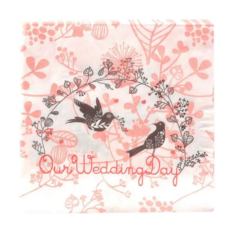 Высокое качество горячая Распродажа цветные одноразовые бумажные салфетки с