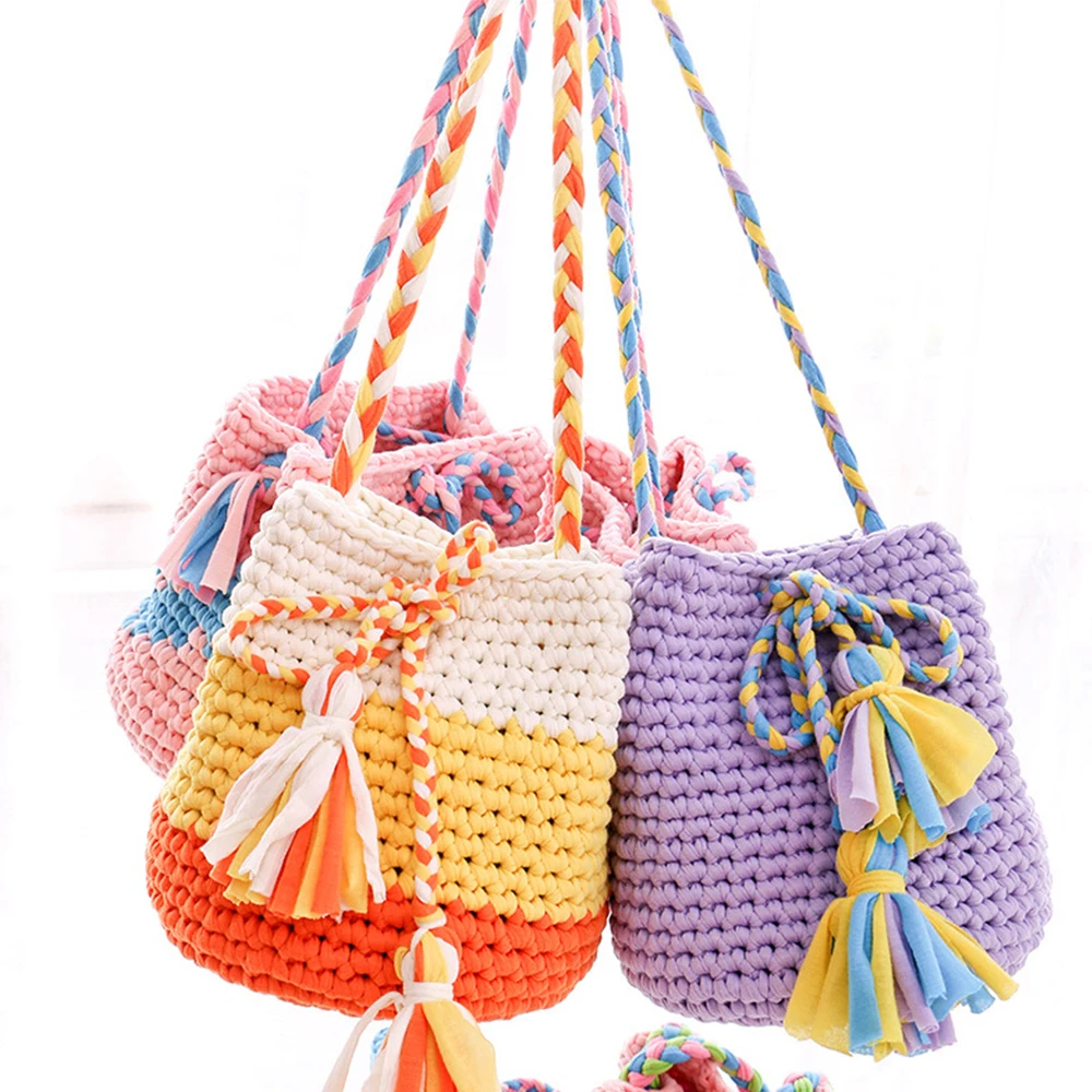 Цветная пряжа для вязания 100 г 32 м | Дом и сад