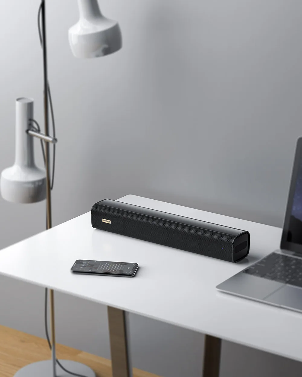 Динамик Blitzwolf BW-SDB0 Pro 10 Вт 2200 мАч Мини bluetooth Саундбар для настольных ПК с стереозвуком уникальный дизайн динамик s