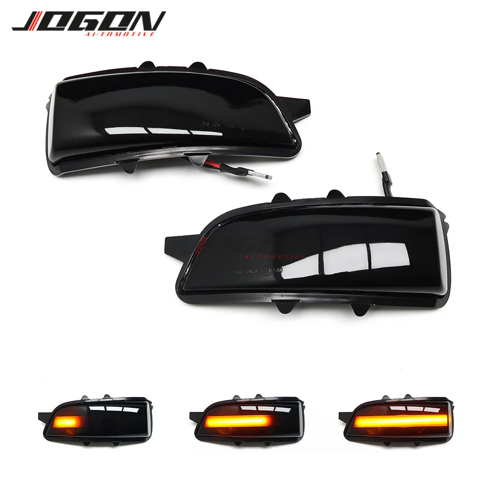 Пара светодиодных динамических сигналов поворота для Volvo C30 C70 S40 S60 V40 V50 V70 2008 2010