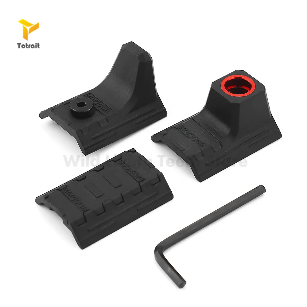 Ручной упор MLOK для системы крепления подходит M Lok Free Float Handguard eMag Pul пластиковый