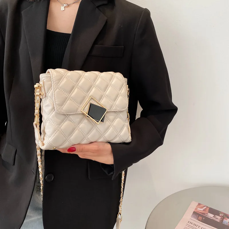 

Fashion Luxury Designer Shoulder Bags PU Soft Ladies Bag Single Cross Shoulder Bag For Women Purses Crossbody Bags Cute
