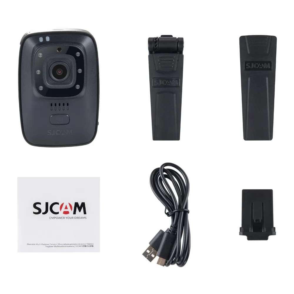 SJCAM A10 носимых тела Cam с ИК подсветкой для съемки в видео Регистраторы Ночное