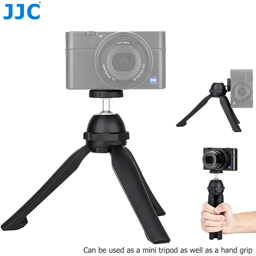 JJC мини Настольный Ручной штатив Стенд для Sony ZV 1 ZV1 RX100 VII A6000 A6300 A7 III A7R IV Canon RP Fuji XT3