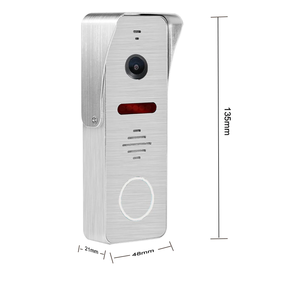 Dragonsview 7 inch Video Intercom Wifi Wireless Door Phone Doorbell Camera 4 Channels Record Unlock Motion Detection | Безопасность и