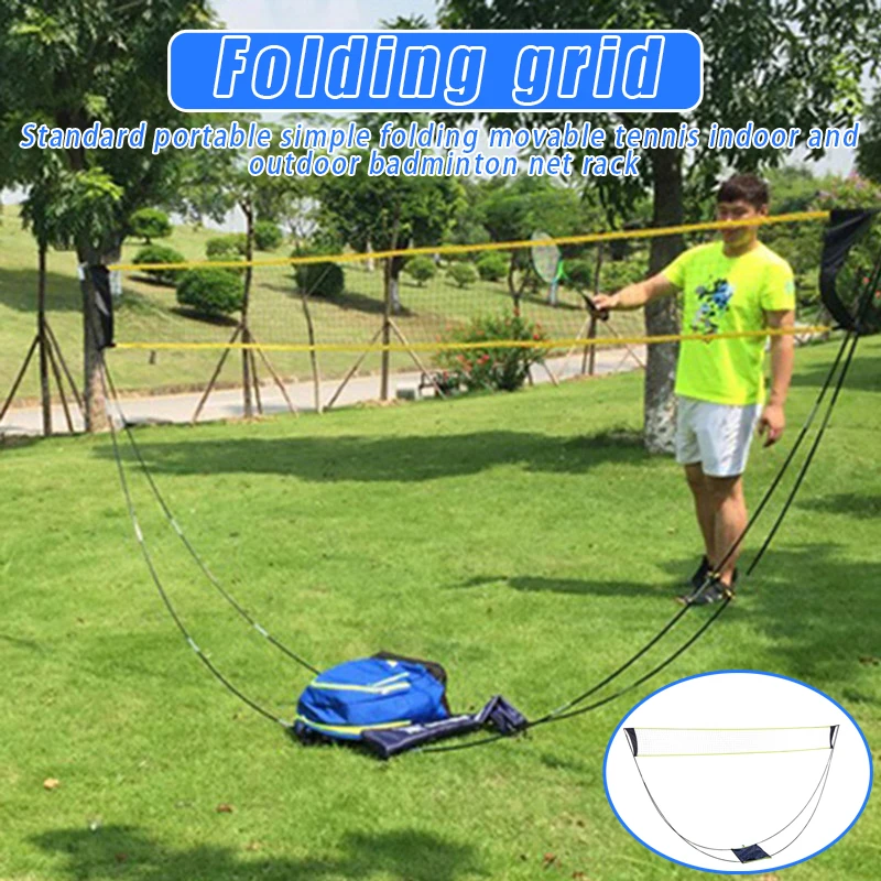

Портативный на открытом воздухе складной бадминтон волейбольная сетка на стойке для пялжные спортивные ASD88