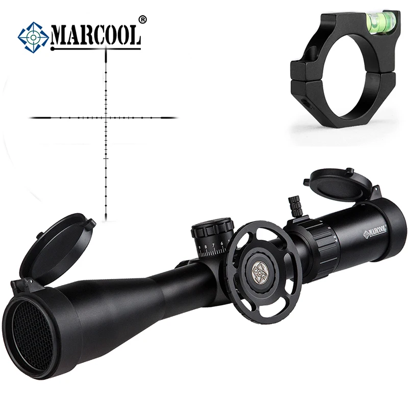 

Оптический прицел MARCOOL для страйкбольной винтовки 4,5-18X44 SF, крепление для прицела, охотничий прицел, тактический оптический прицел с гравиро...