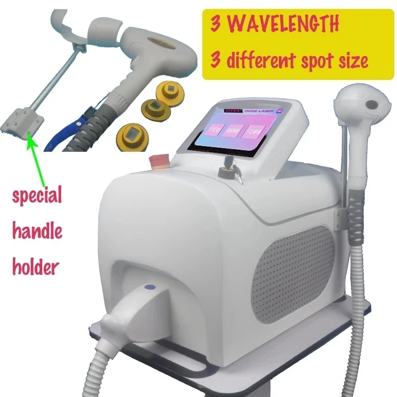 

2022 NEW 2000W 808Nm 755nm 1064nm Diode Laser Device Hair Removal Alexandrite Laser For Best Hair Removal Effect For salon