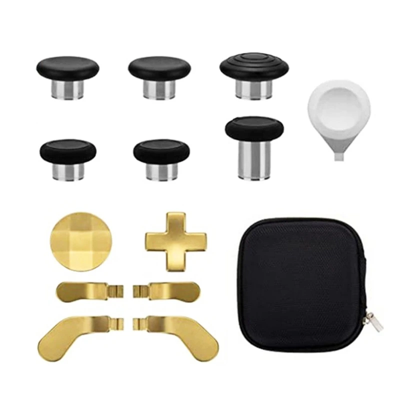 

H052 Thumbsticks Grips Joystick Caps Tool D-Pad Paddles for X box One Elite Series 2