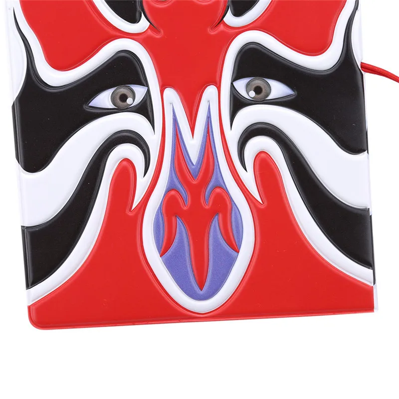 Китайский Пекинская опера шаблон паспорта держатели защитный чехол для билетов