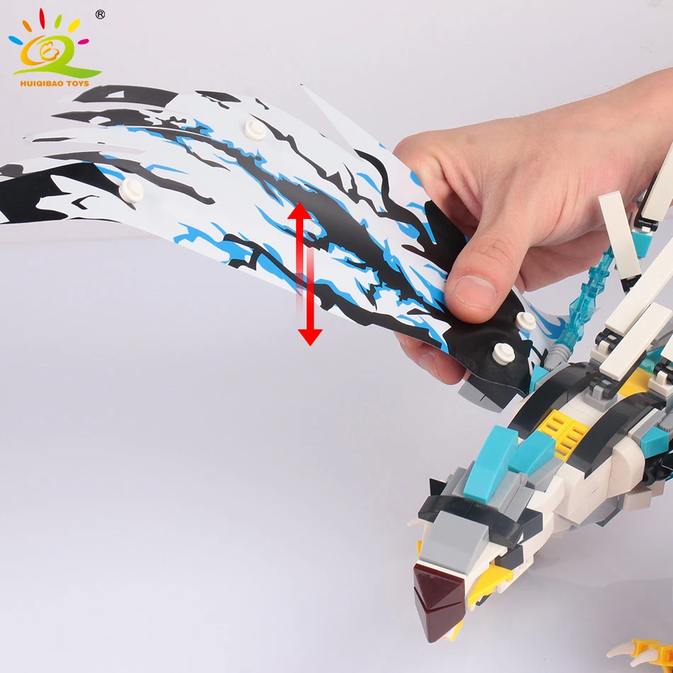 504 шт ниндзя Орел Дракон рыцарь строительные блоки город ястреб Кай фигурки