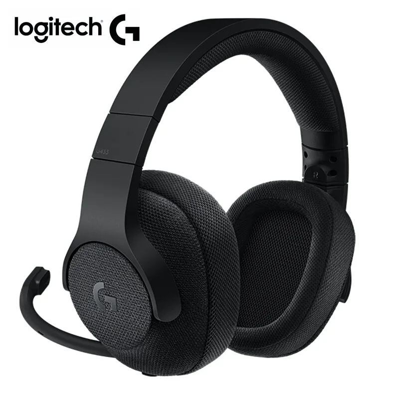 Игровые наушники Logitech G433 проводные 7 1 Surround с микрофоном для всех