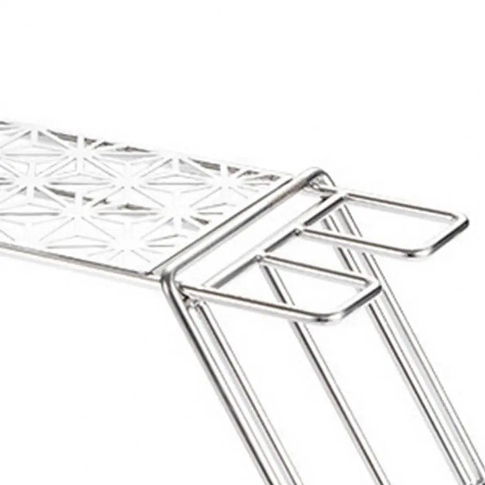 

Multi-use Portable Stainless Steel Barbecue Grill Geometric Net Rack for Outdoor Activities Geometric Net Rack