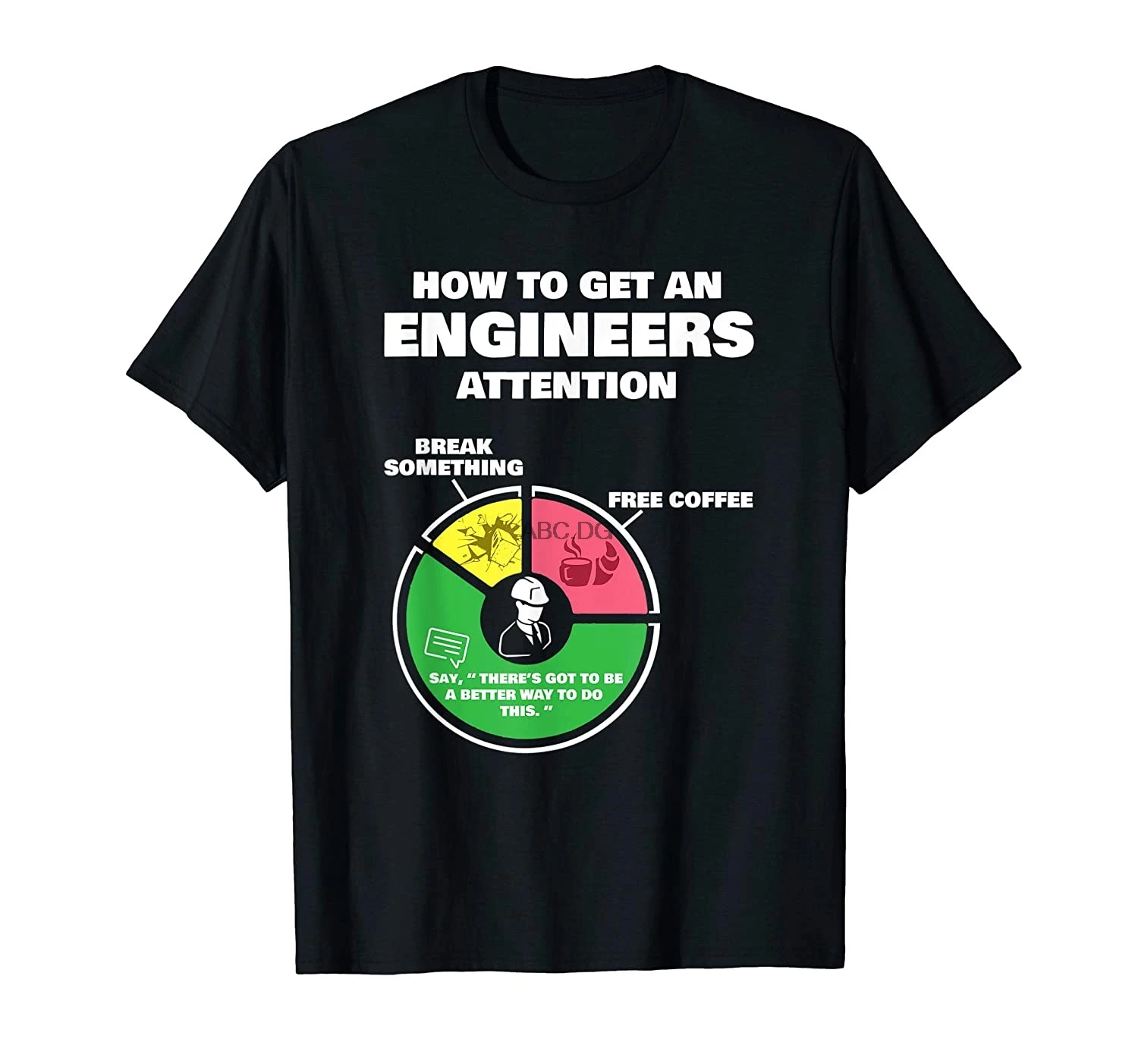 

How To Get Engineers Attention - Funny Engineer Engineering T-Shirt