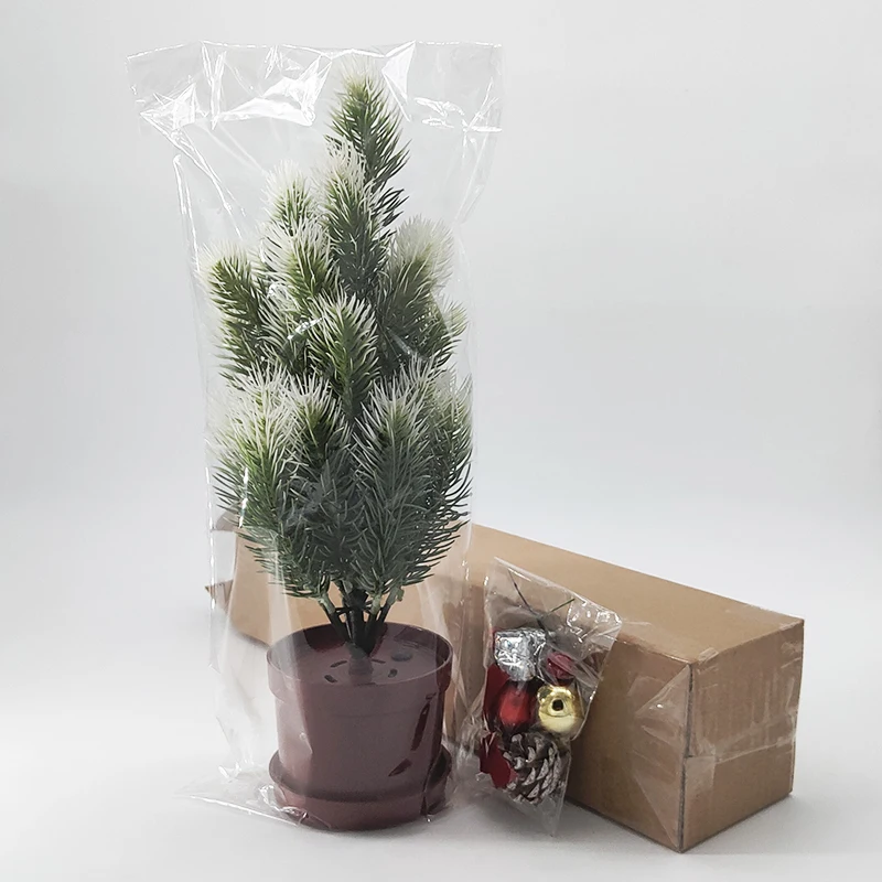 

Mini Christmas Tree Small Cedar Christmas Tree Table Xmas Decorations LED Glowing Christmas Tree for New Year Home Decoration