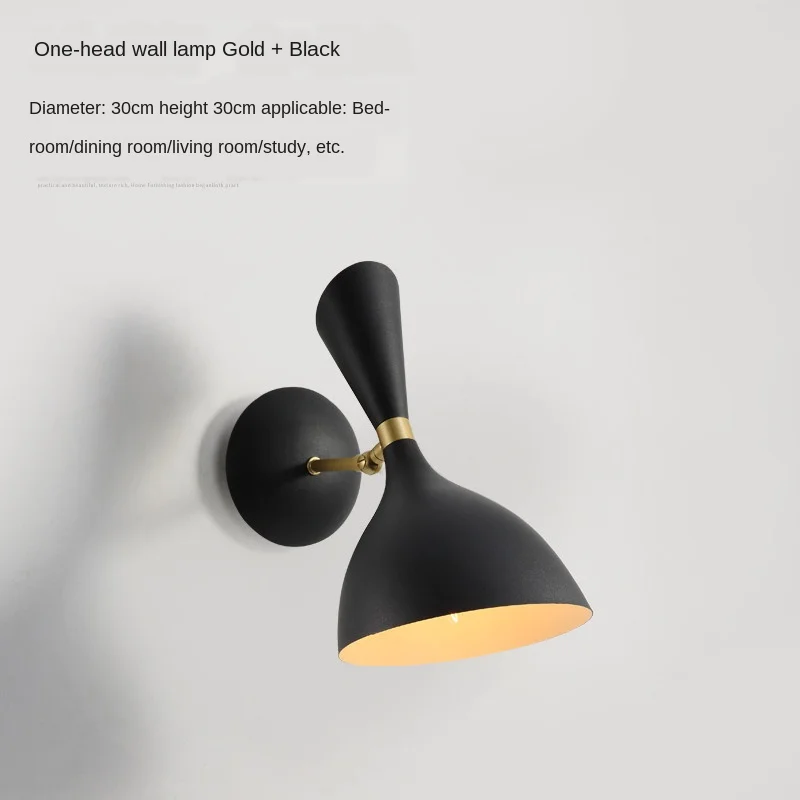 

Novelty Creative Led Wall Lamp With Iron Lampshade Wood Lighting Fixture Bedside Kids Room Corridor Nordic Wall Light Luminaire