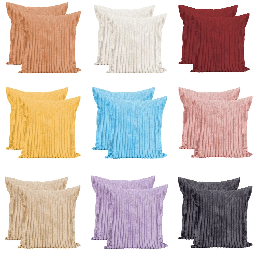 Бархатный Чехол для подушки мягкие наволочки подушка зимняя теплая спальни