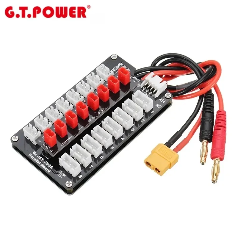 

G.T.POWER 2-3S Parallel Charging Board JST Plug Para Board for IMAX B6 ISDT Q6 D2 Charger