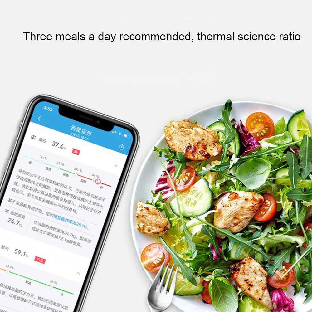 Новейшие умные весы с ЖК-дисплеем цифровые беспроводные Bluetooth BMI анализатор