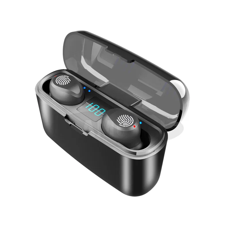 as the picture shows TWS, беспроводные Bluetooth наушники 5,0, Bluetooth наушники, спортивные наушники, Спортивная гарнитура с зарядным устройством для телефона - Цвет: as the picture shows