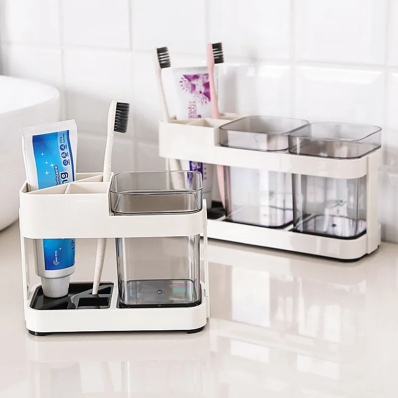 Набор креативных держателей для зубной щетки в ванную комнату|Стаканы ванную| |
