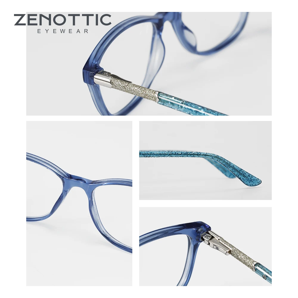 ZENOTTIC, винтажные очки, оправа, женские очки, ацетатная оправа, оправа для очков, женские, оправа для очков, очки BT7091