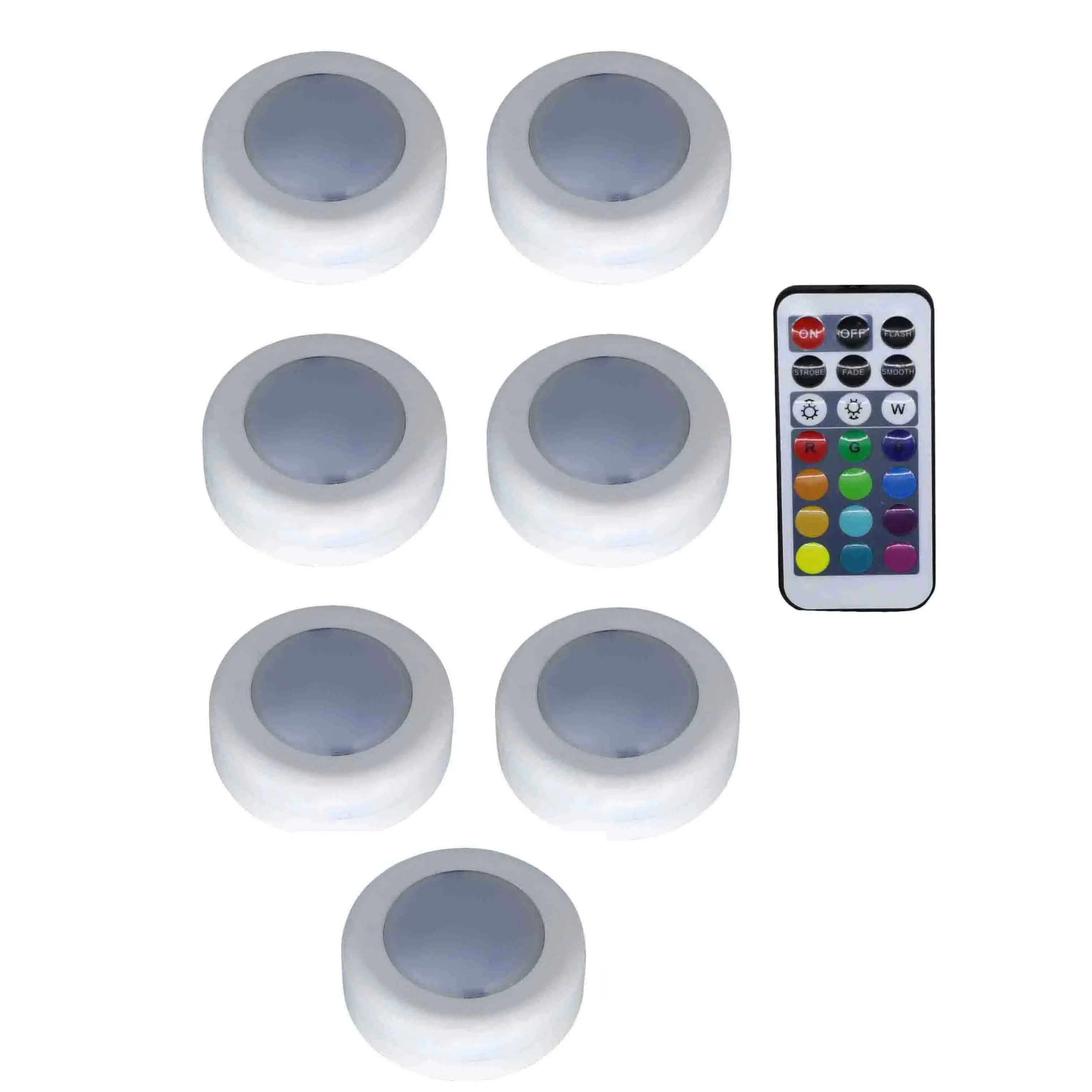 7 lamp 1 controller Светодиодный светильник под шкафом RGB датчик касания с регулируемой яркостью Светодиодные шайбы для шкафа закрытого гардероба лестницы коридора ночной Светильник - Цвет: 7 lamp 1 controller