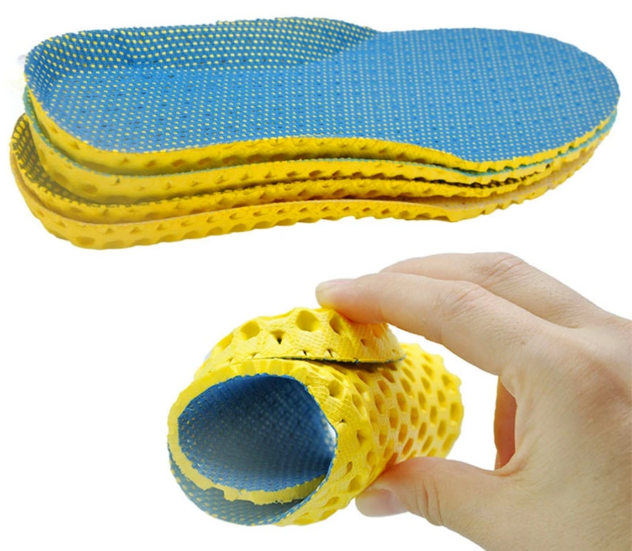 4 сезона стельки для обуви спортивные с эффектом памяти впитывающие пот дышащие