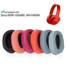 소니 MDR-100ABN WH-H900N 헤드폰, Earpad 소니 헤드셋 수리 부품에 대한 교체 귀 패드 쿠션 Earpads