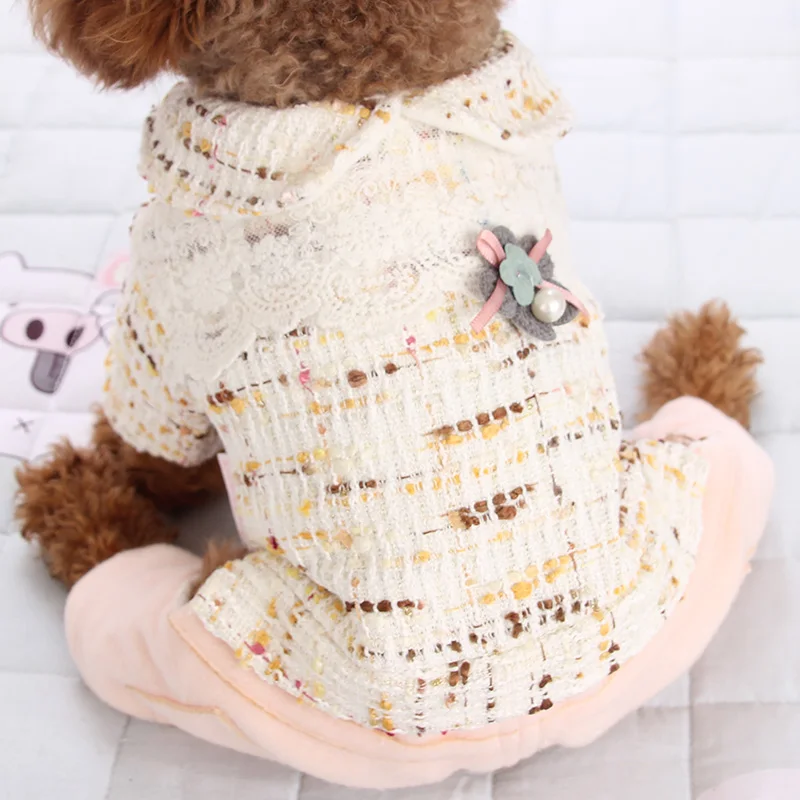 Костюм для холодной погоды пуховые парки собак зимняя куртка ветрозащитная