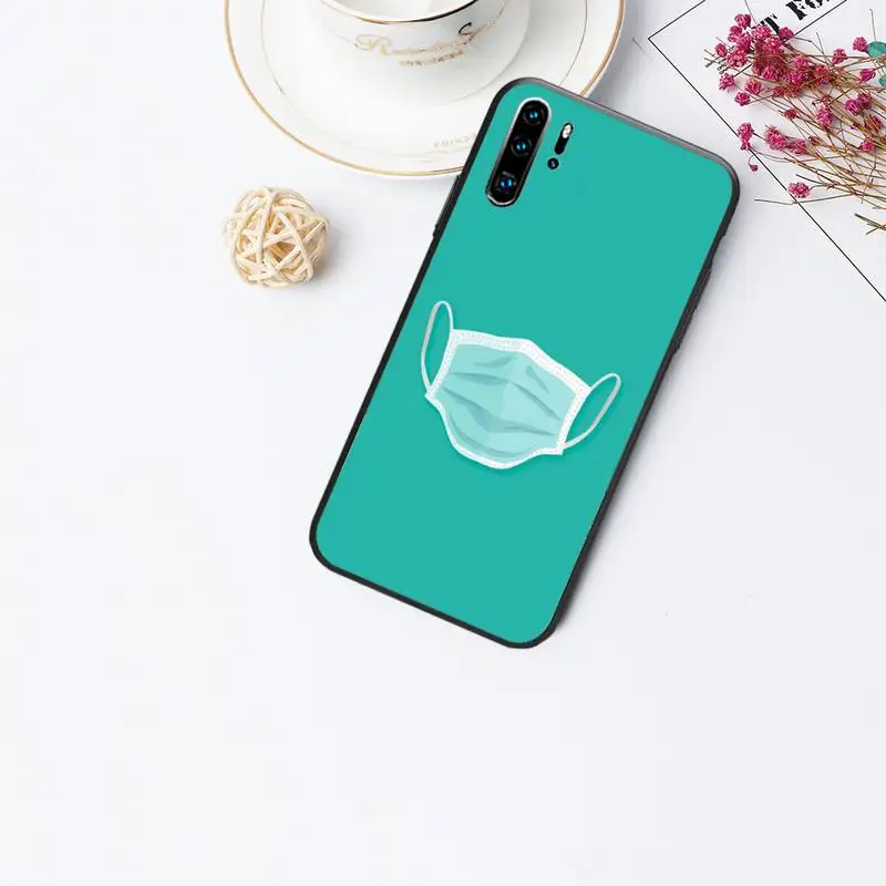 Чехлы honor 8x с изображением маски для etui huawei p20 p30 p40 pro mate 10 20 30 lite p smart y7 2019 plus nova 3I|Бамперы| |