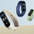 Силиконовый ремешок для Xiaomi Mi Band 6 5, сменный спортивный браслет для mi band 4 5