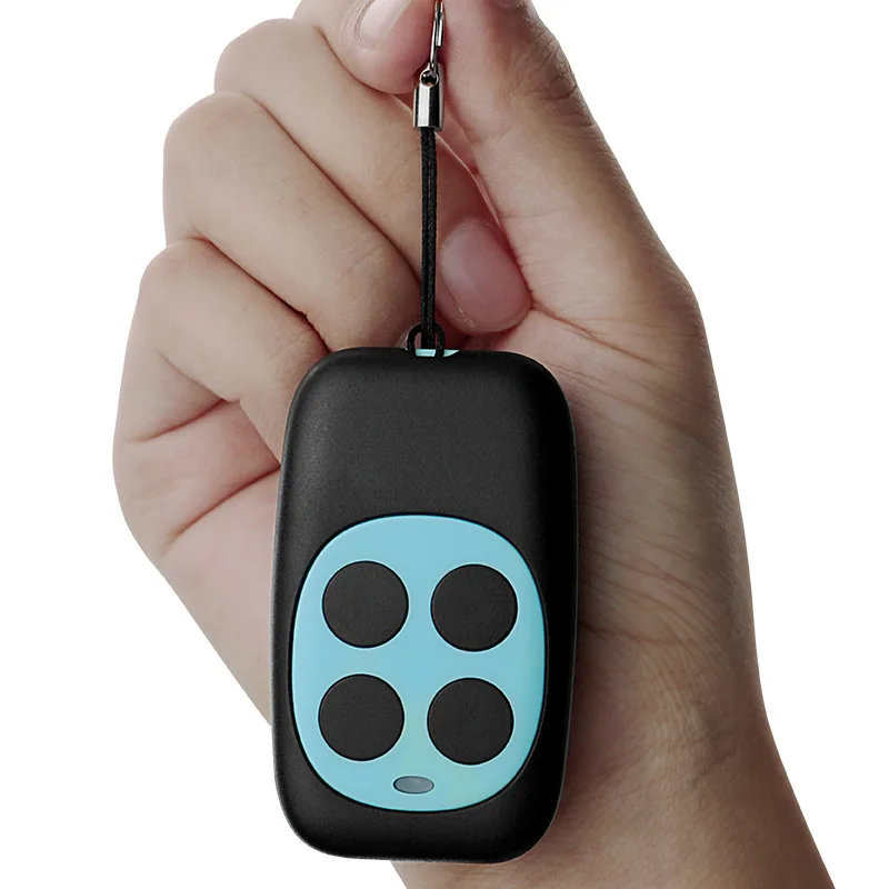 

433 MHz RF Remote Control Copy 4 Channel Cloning Duplicator Key Fob A Distance Learning Electric Garage Door Controller