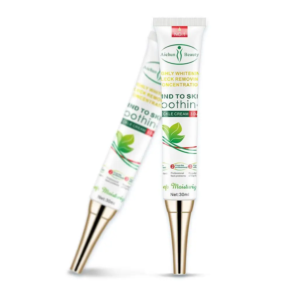 

Effective Whitening Freckle Cream Remove Melasma Acne Spots Care Pigment Melanin 30g Spot Skin Cream Dark Moisturizing Whit V4G9