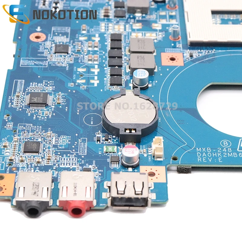 NOKOTION A1827706A A1848628A материнская плата для ноутбука sony VAIO VPCEJ VPCEJ2M1E DA0HK2MB6E0 MBX-248 HM65 GT410M DDR3 основная плата
