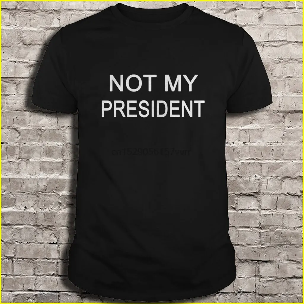 Мужская футболка Not my President женская и |