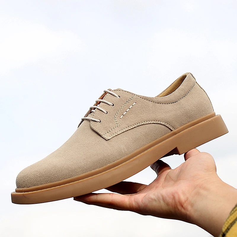 2019 мужские туфли на плоской подошве повседневные оксфорды из натуральной кожи в